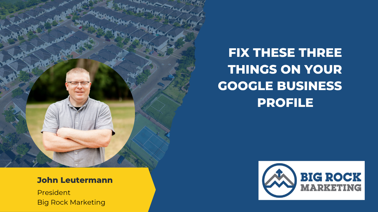 3 Google Business Profile Fixes for HOA Management Companies